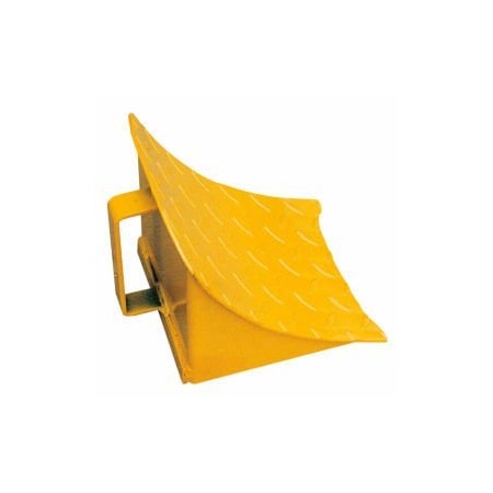 Global Equipment Steel Wheel   Tire Chock 7-1/2"L x 7-1/2"W x 8-1/2"H FAB-8